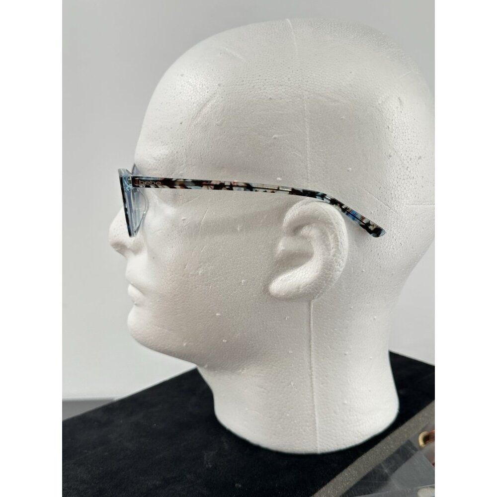 Bebe BB5145 400 Blue Floral 53-17-135 Eyeglasses Frames (C8-07) - Picture 3 of 13